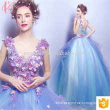 tortoise color Suzhou sexy back open evening dress